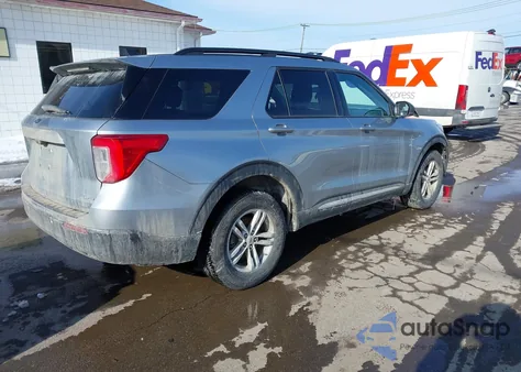 2022 Ford Explorer Xlt из США, поврежденный, VIN 1FMSK8DH3NGB70154